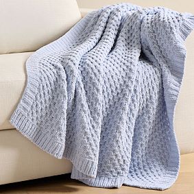 Chenille Knit Throw
