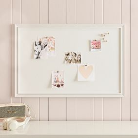 No Nails Framed Rectangle Pinboard (36"x24")