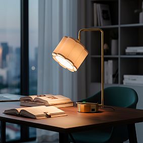Dover SuperCharger Desk Lamp (22.25")