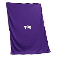 College Sweatshirt Oversized Throw - Texas Christian University