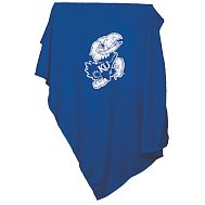 College Sweatshirt Oversized Throw - University of Kansas