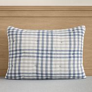 Chase Waffle Plaid Standard Sham