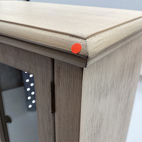 Open Box: Heritage Jewelry Display Cabinet (12"W x 15"H) - Biscotti