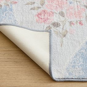 LoveShackFancy Rose Trellis Washable Rug