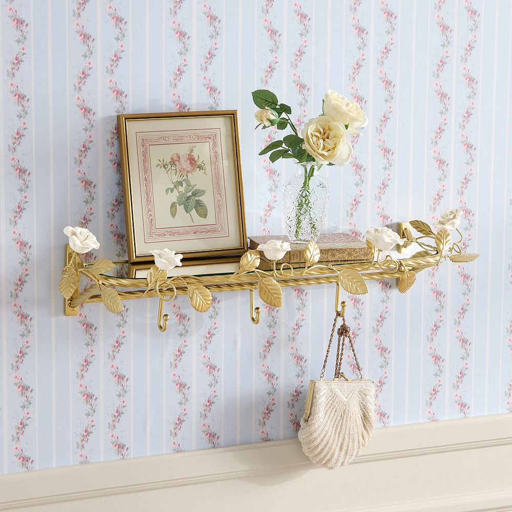 LoveShackFancy Bouquet Shelf With Hooks