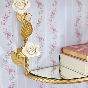LoveShackFancy Bouquet 2-Tier Bookcase (24.5"x26.5")