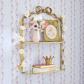 LoveShackFancy Bouquet 2-Tier Bookcase (24.5"x26.5")