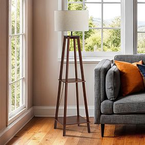 Kirby Shelf Floor Lamp (59.75")