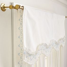 LoveShackFancy Bow Light Filtering Curtain Valance Set
