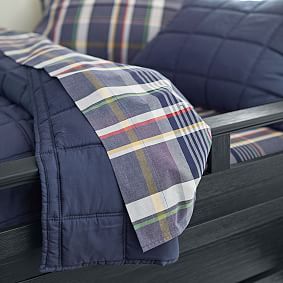 William Plaid Organic Sheet Set