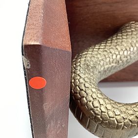 Open Box: Harry Potter™ Nagini™ Bookends, Set of 2 - Gold