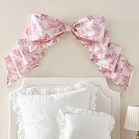 Open Box: LoveShackFancy Bow Décor - Pink Damask