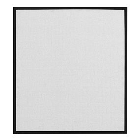 Open Box: No Nails Oversized Framed Pinboard (36" x 40") - Black/Gray