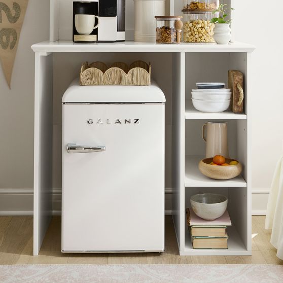 Stack Me Up Mini Fridge Bookcase Set | Pottery Barn Teen