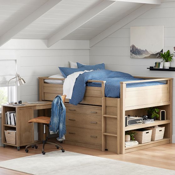 Sleep & Study® Low Loft Bed