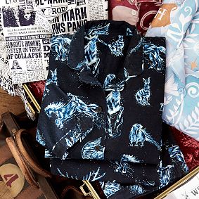 Harry Potter™ Patronus Glow-in-the-Dark Flannel Pajama Set