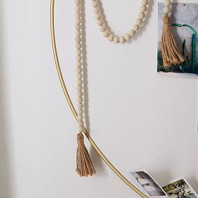 Metal Framed Round Pinboard (36")