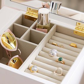 Elle Jewelry Storage Floor Tower (14"x35")