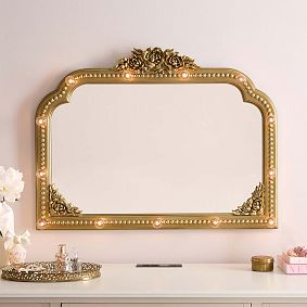 LoveShackFancy Marquee Over-the-Dresser Mirror (36"x27")