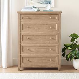 Beadboard Chest of Drawers, 5-Drawer (36w x 19d")