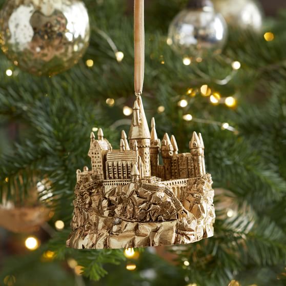 Harry Potter™ Hogwarts™ Castle Light-up Ornament | Pottery Barn Teen