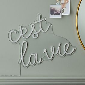 C'est La Vie Neon Light