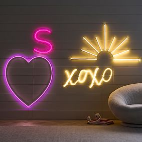 Sun Burst Neon LED Wall Light