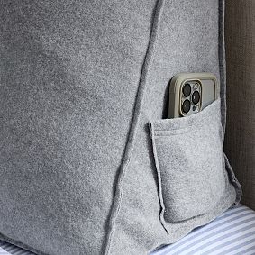Sweatshirt Wedge Pillow
