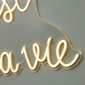 C'est La Vie Neon Light