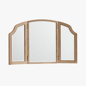 Chelsea Mirror Vanity Desk Hutch (50.5")