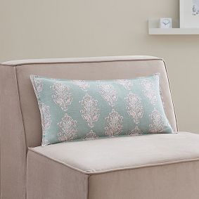 Laia Floral Reversible Lumbar Pillow Cover