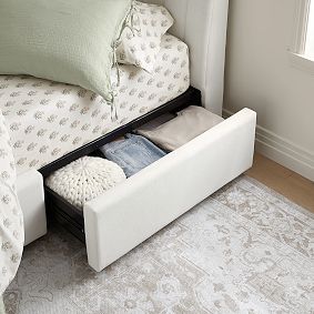 Avalon Upholstered Corner Storage Bed