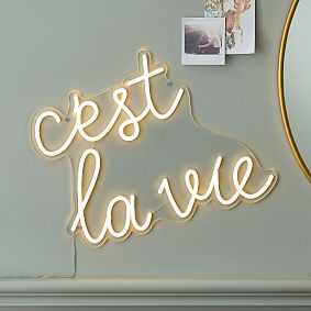 C'est La Vie Neon Light