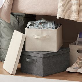 Storage Stacking Bin With Lid