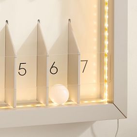 Backlit Ball-Drop Wall Game
