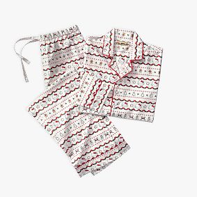 Hello Kitty® Gingerbread Fair Isle Pajama Set