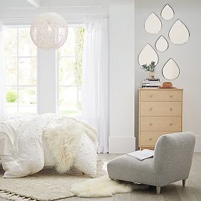 Summer Rain Wall Mirrors, Set of 3