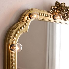 LoveShackFancy Marquee Over-the-Dresser Mirror (36"x27")