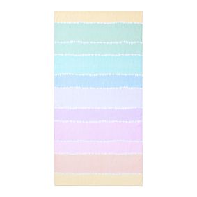 Tie-Dye Stripe Beach Towel UPF 50+