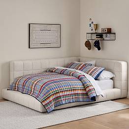 Baldwin Lounge Corner Upholstered Bed