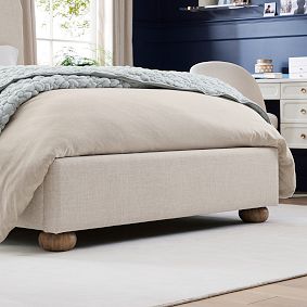 Millie Wavy Upholstered Classic Bed