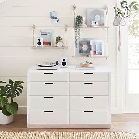 Rhys 8-Drawer Wide Dresser (52w x 21d")