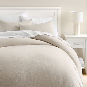 West Elm European Linen Duvet Cover