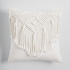 Maya Macramé Pillow Cover