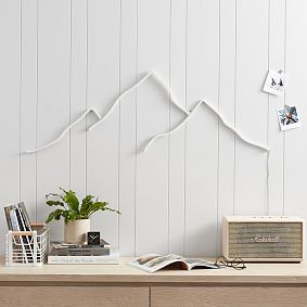 Mountain Neon LED Wall Light