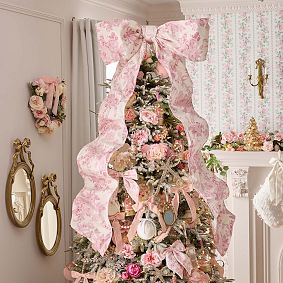 Open Box: LoveShackFancy Bow Tree Topper - Pink