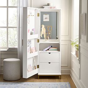 Blaire Stand-Up Beauty &amp; Jewellery Storage Vanity (21.5")