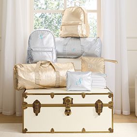 Metallic Gold Duffle Bag