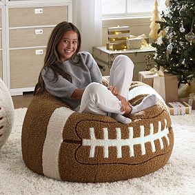 Large Football Bean Bag Chair