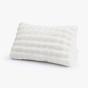 Marshmallow Cozy Wedge Pillow